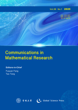 Communications in Mathematical Research 